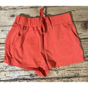 Aster Women’s Size S Orange Drawstring Lounge Shorts